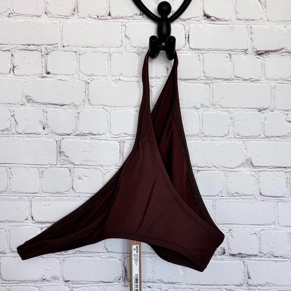 SKIMS Cheeky Tanga Cocoa Bikini Bottom--NWT--XL